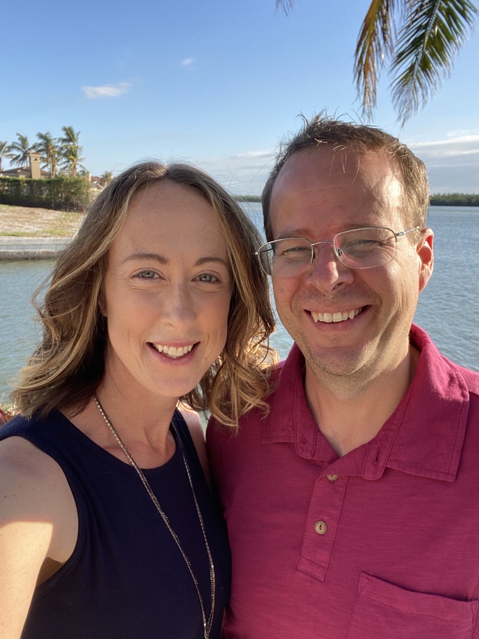 Candice Scatliff with her husband